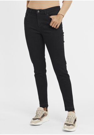 OXIRABELLE - Jeans Hose - Džíny Slim Fit - black