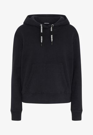 Chiemsee MIT TUNNELZUG - Hoodie - black beauty
