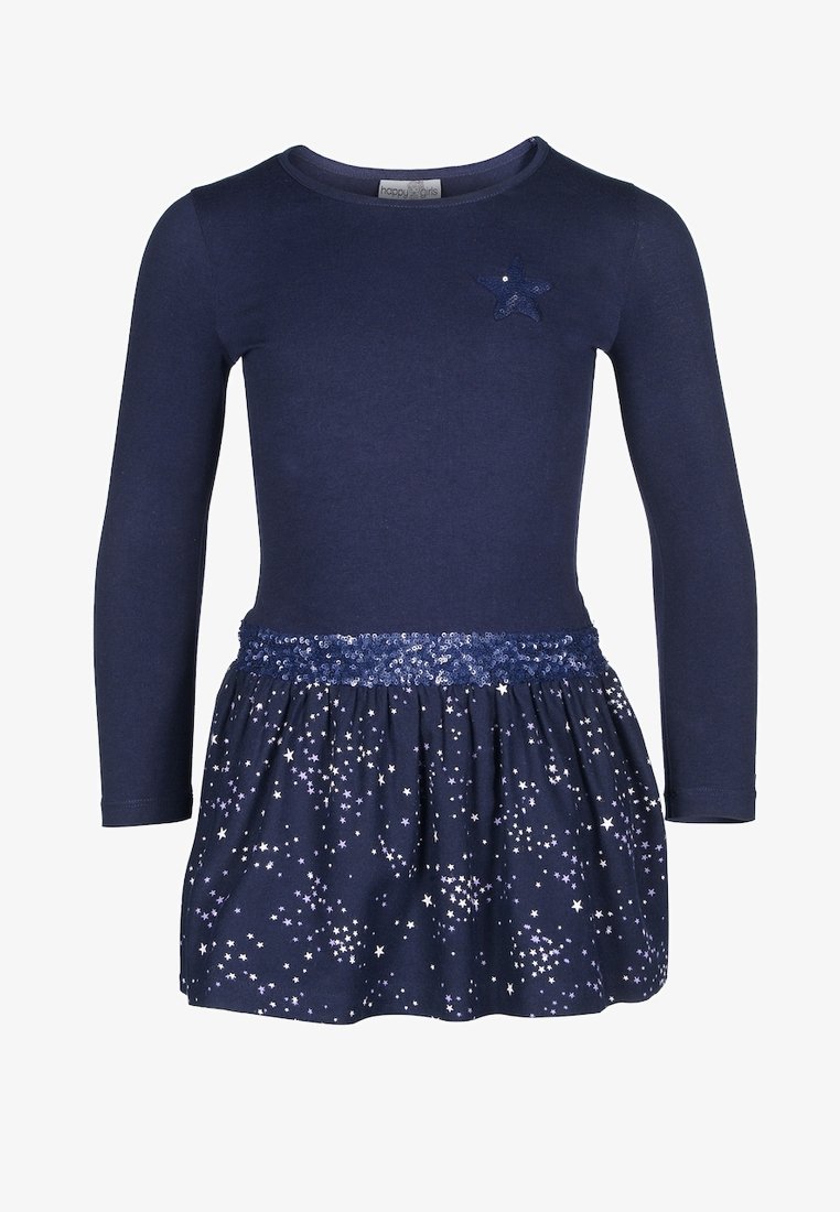 happy girls MIT STERNEN - Robe pull - navy