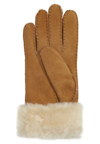 UGG TURN CUFF GLOVE - Guantes - chestnut