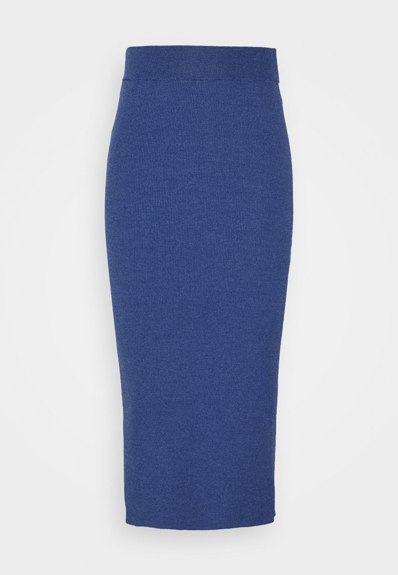 Materiel Kokerrok blauw