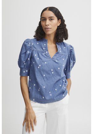 BYFvlystra - Blūze - ligth blue denim