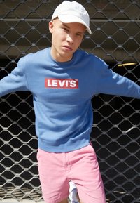 Levi's® GRAPHIC CREW - Camisola - sunset blue