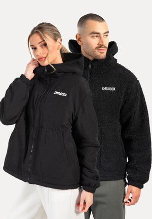 UNISEX TEDDY REVERSIBLE ELIOR - Chaqueta de invierno - schwarz