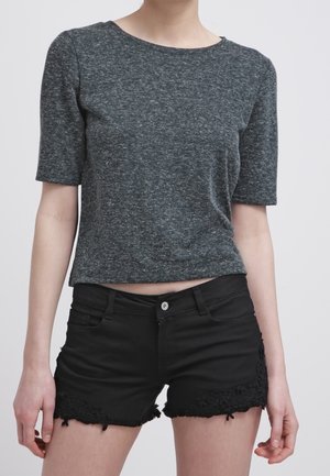 Short en jean - black