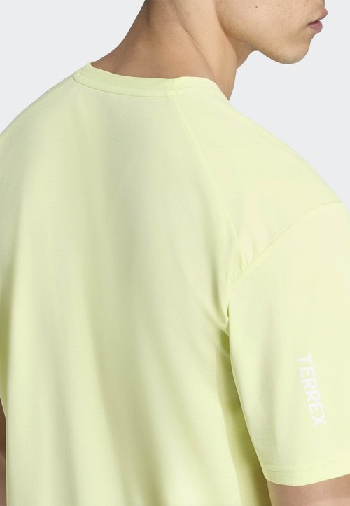 adidas TERREX MULTI CLIMACOOL LOGO TECH T-SHIRT - Sports T-shirt - semi frozen lemon — foto 5