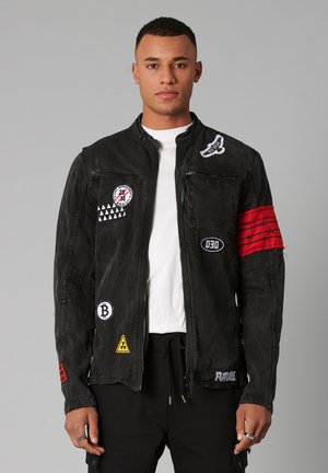 BEARTHUR - Giacca di jeans - black used