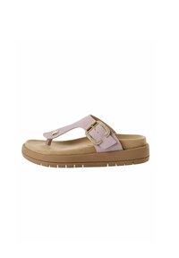 PANTOLETTE - T veida siksniņu sandales - lavender
