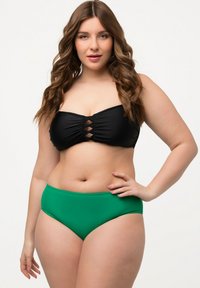 Ulla Popken Slip Da Bikini Miriam Donna - Vita Alta Con Drappeggio, Parte Inferiore Bikini Uni, Tessuto Certificato Oeko-Tex
