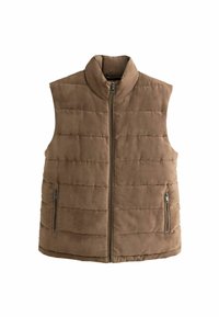Waistcoat - tan brown