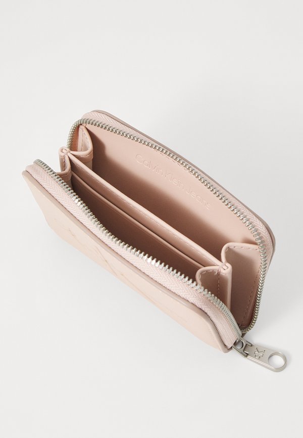 SCULPTED ZIP AROUND - Wallet - rose dust3