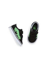 Vans OLD SKOOL  - Scarpe primi passi - glow slime black green