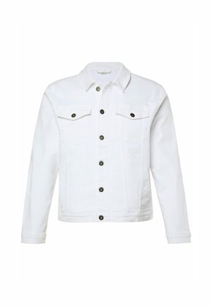 JP1880, 4-POCKET BUTTON TAB JEAN JACKET UP TO SIZE 8 XL - Giacca di jeans - white denim