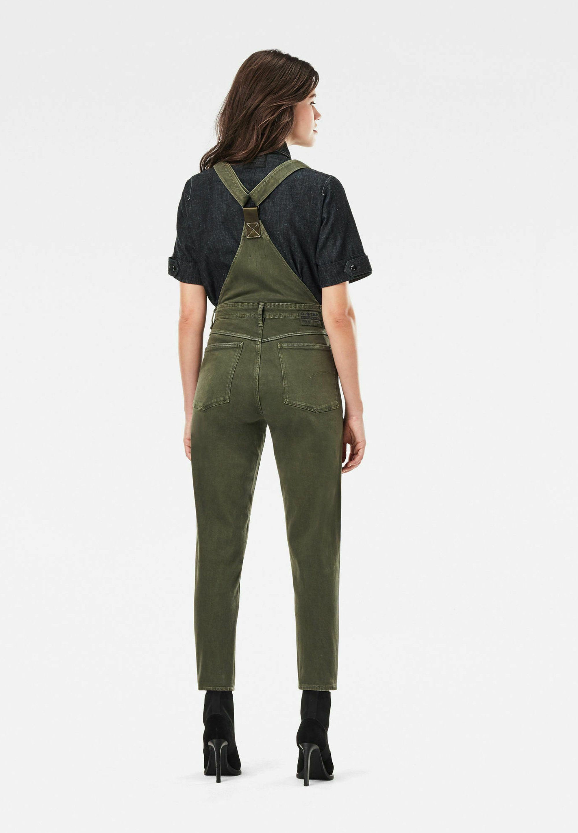 G-Star SLIM - Tuinbroek - combat gd/Groen - Zalando.be