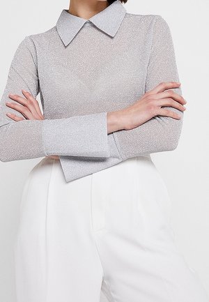 Blouse - silver-coloured