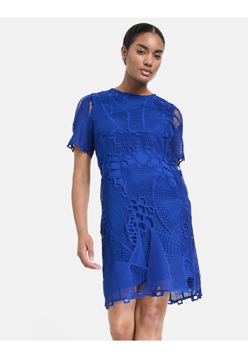 Taifun Jumper dress - aegean/blue - Zalando