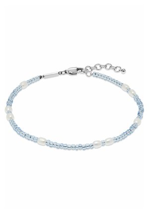 Armband - lyseblå/sølv