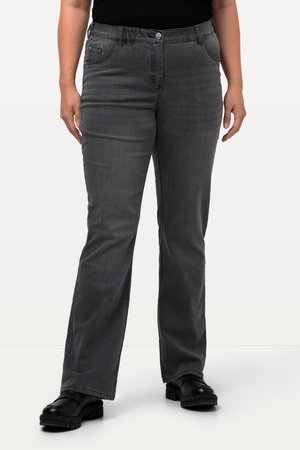 Ulla Popken Jeans Bootcut - gray denim