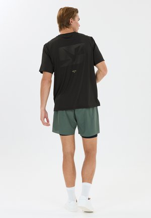 VIRTUS, VIRTUS T-SHIRT MAINI - T-shirt de sport - black
