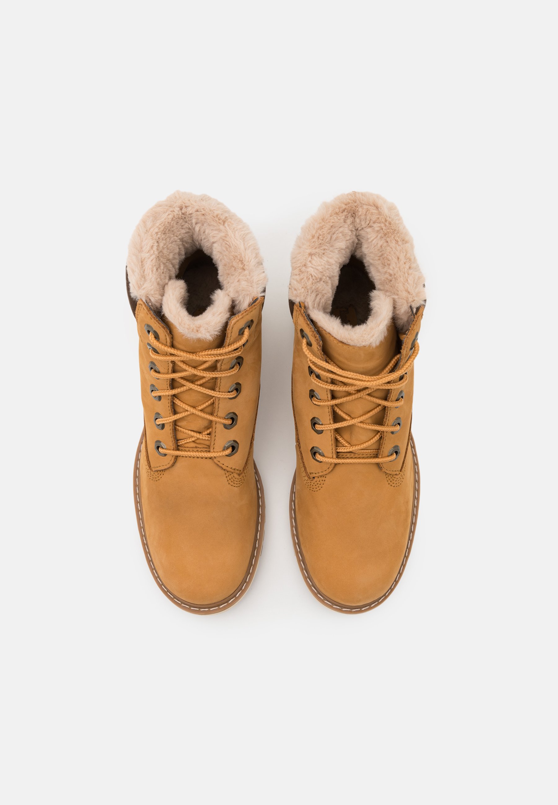 Timberland LUCIA 6 IN BOOT WP - Lace-up ankle boots - wheat/yellow -  Zalando.de