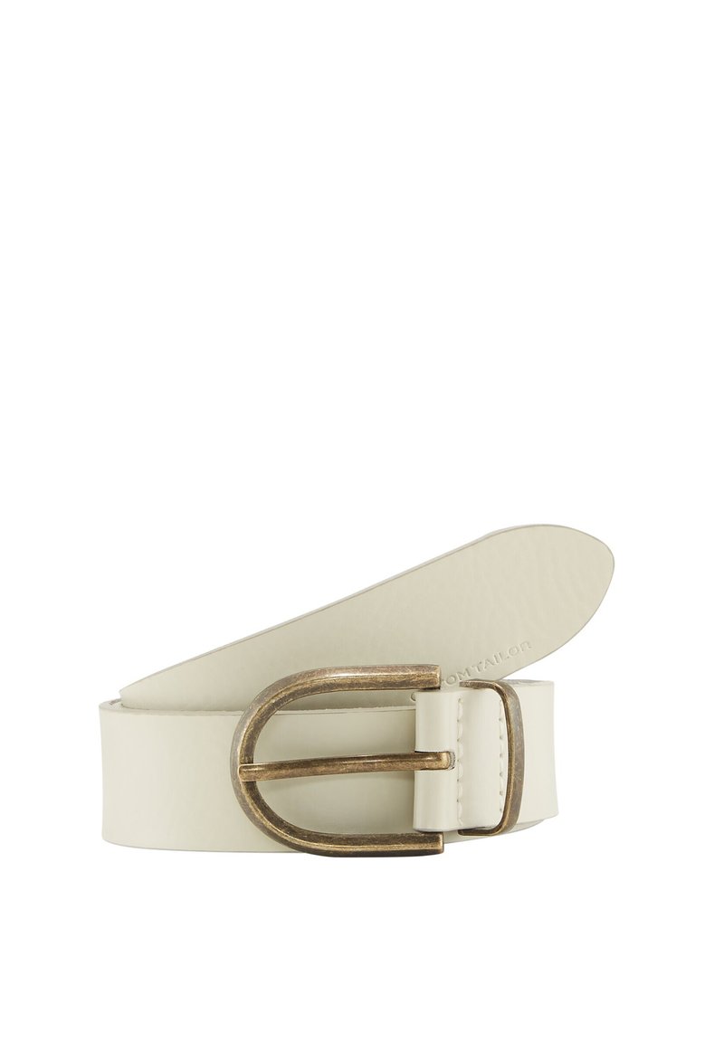 TOM TAILOR TTSYLKE - Ceinture - off white uni