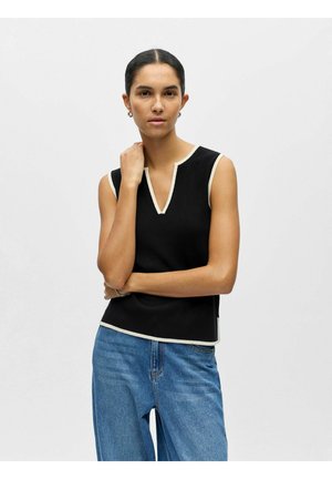 ÄRMELLOSES - Débardeur - black