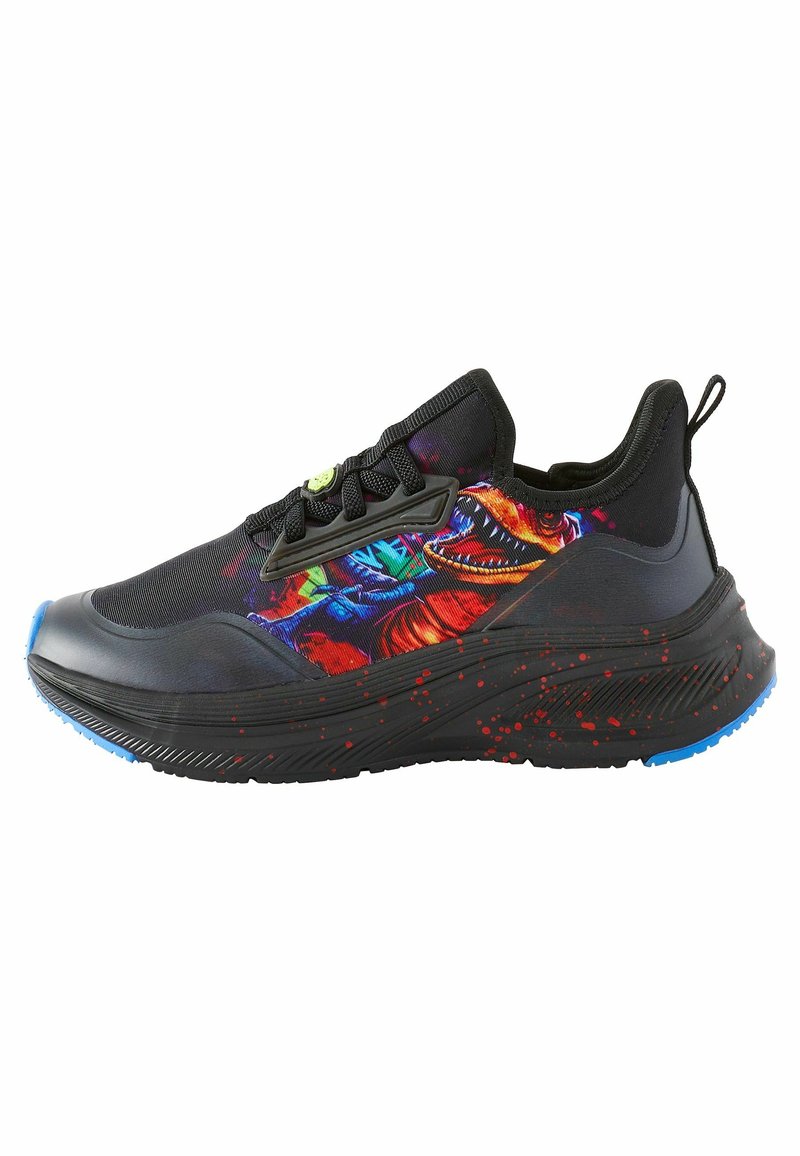 Next REGULAR FIT - Zapatillas - black red dino