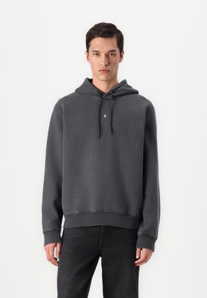 OLLIE HOODIE - Felpa con cappuccio - black