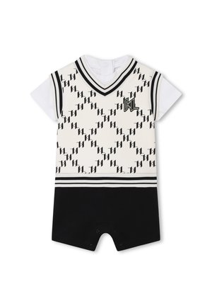 KARL LAGERFELD KIDS CÉRÉMONIE 3-EN-1 - Tuta jumpsuit - ecru noir