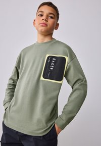 Baker by Ted Baker POCKET - Top s dlhým rukávom - green