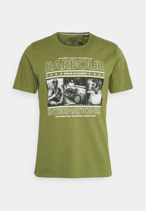 REEL TEE - T-shirt print - military olive