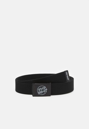OPUS JAPANESE DOT BELT UNISEX - Pásek - black/white
