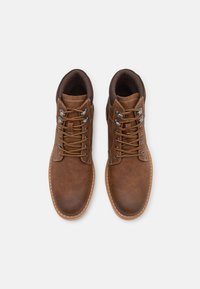 Pier One Lace-up ankle boots - cognac