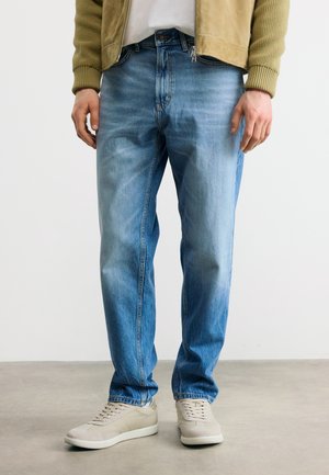 Džínsy tapered fit - bright blue