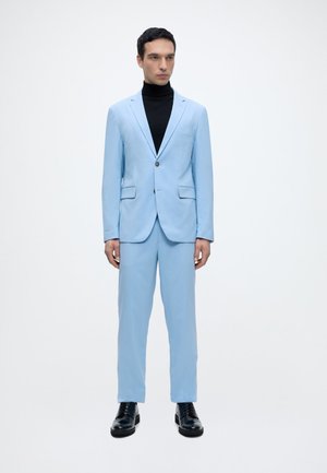 Lindbergh PLAIN MENS SUIT - NORMAL LENGHT - Oblek - sterling blue