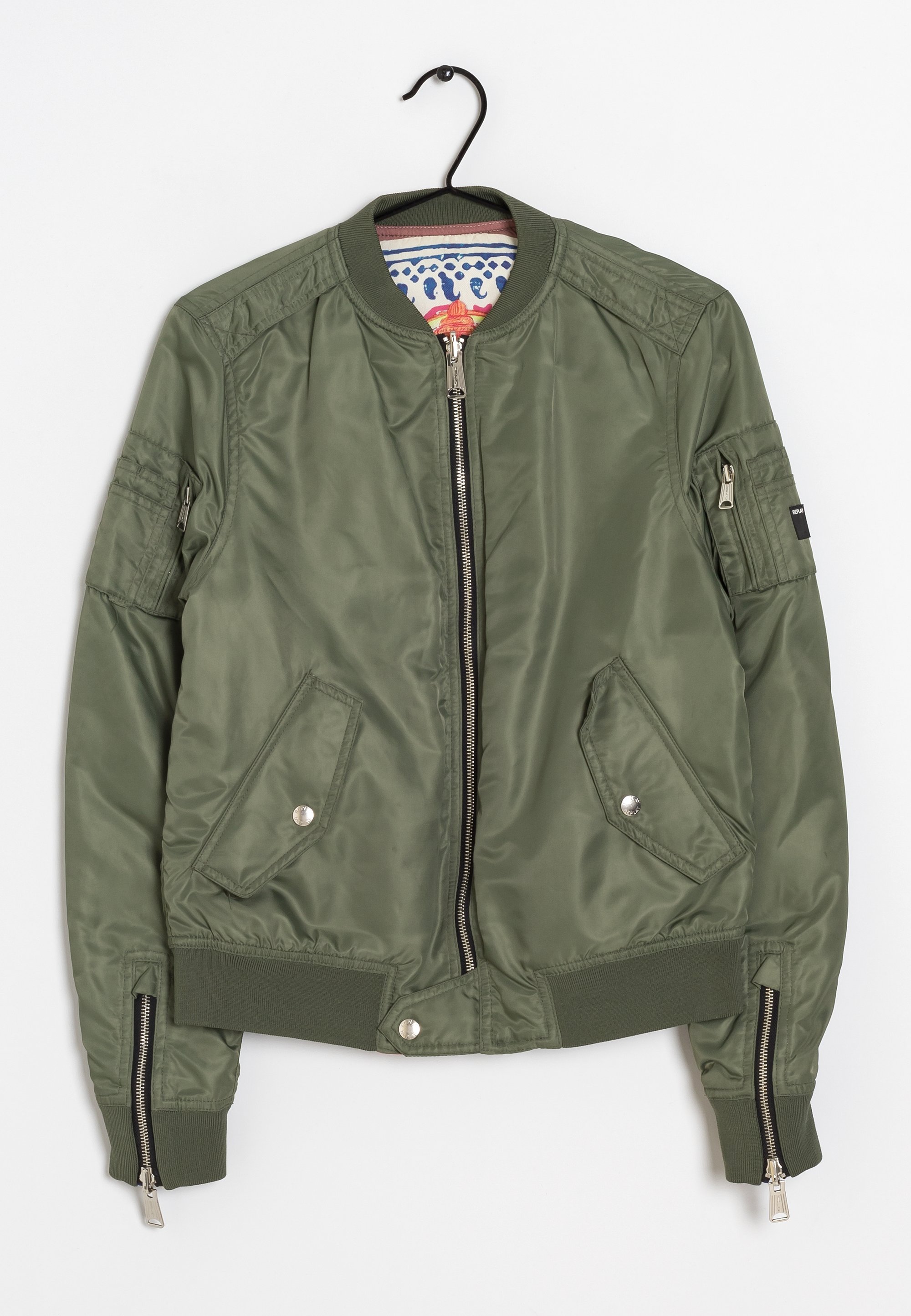 Replay Bomber Jacket Green Zalando De Replay Bomber Jacket Green Zalando De