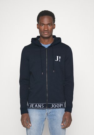 Felpa con zip - dark blue