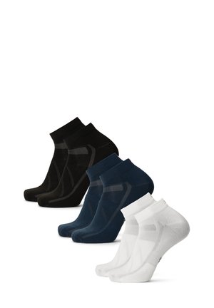 CYCLING LOW-CUT 3-PACK - Socken - multicolor/black/navy/white stripes