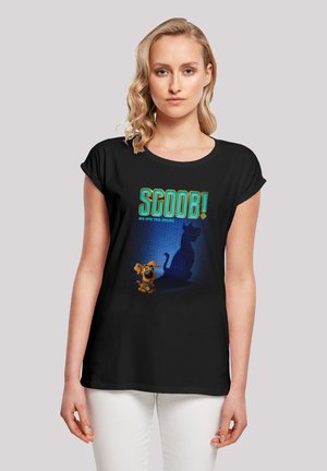 EXTENDED SCOOBY DOO MOVIE POSTER - T-shirt imprimé - black