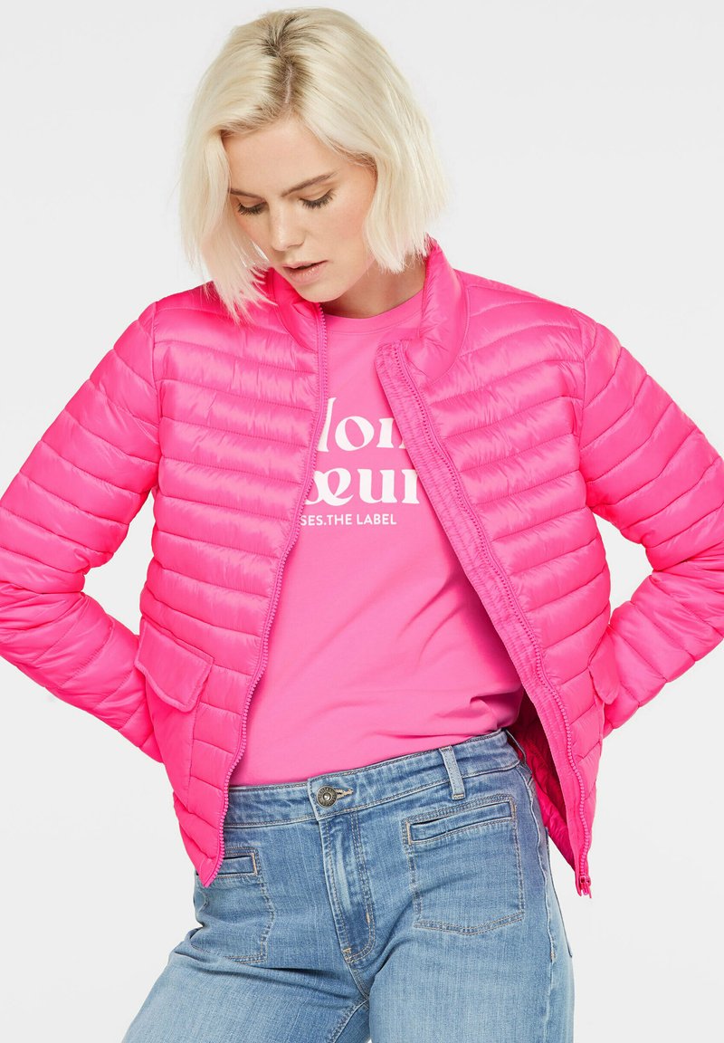 LABEL Winterjacke vivid pink/pink Zalando