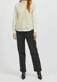 VILA Strickpullover - beige