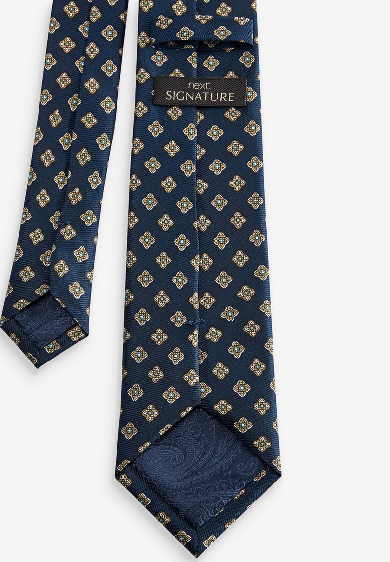 Herren Manschettenknöpfe | Next SIGNATURE Krawatte blue grey/blaugrau - PA54348 Herren Manschettenknöpfe | Next SIGNATURE Krawatte blue grey/blaugrau - PA54348