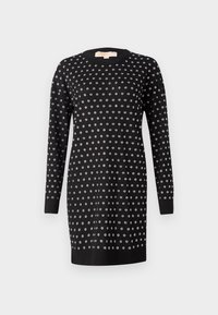CREW GROMMET - Pletené šaty - black