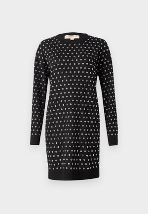 MICHAEL Michael Kors, CREW GROMMET - Vestido de punto - black