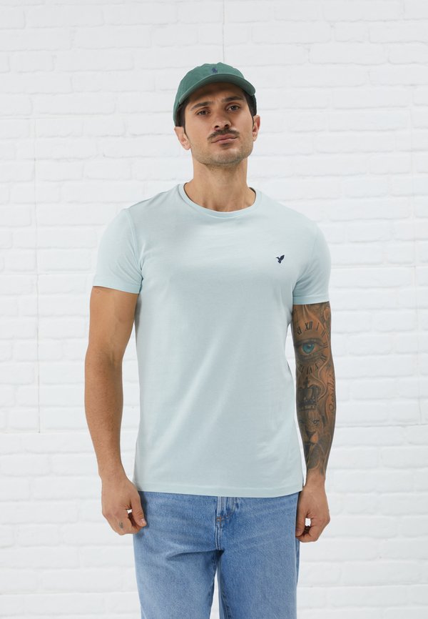 BASIC SLIM EMBROIDERY T SHIRT - T-Shirt basic
