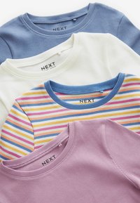 Next 4 PACK - Pikkade varrukatega topp - purple blue stripe