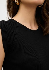 adL TOP - T-shirt - bas - BLACK