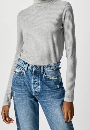 Strickpullover - mottled grey