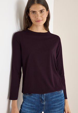 IN UNIFARBE - Longsleeve - rot
