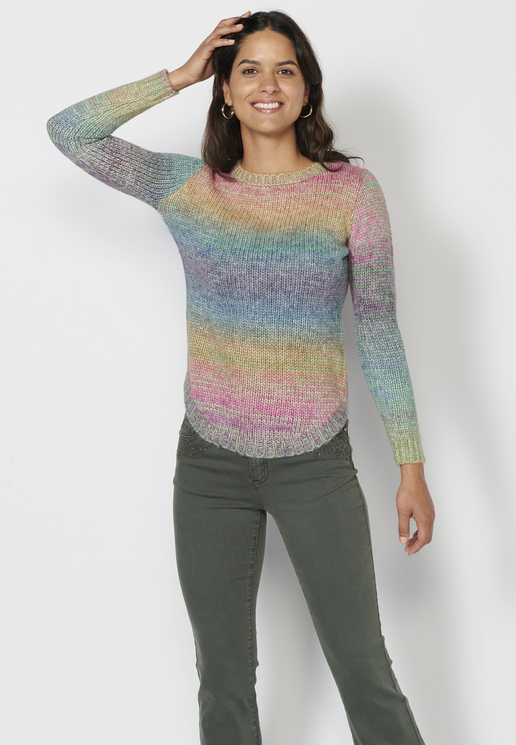 Maglione multicolor Tiffosi donna